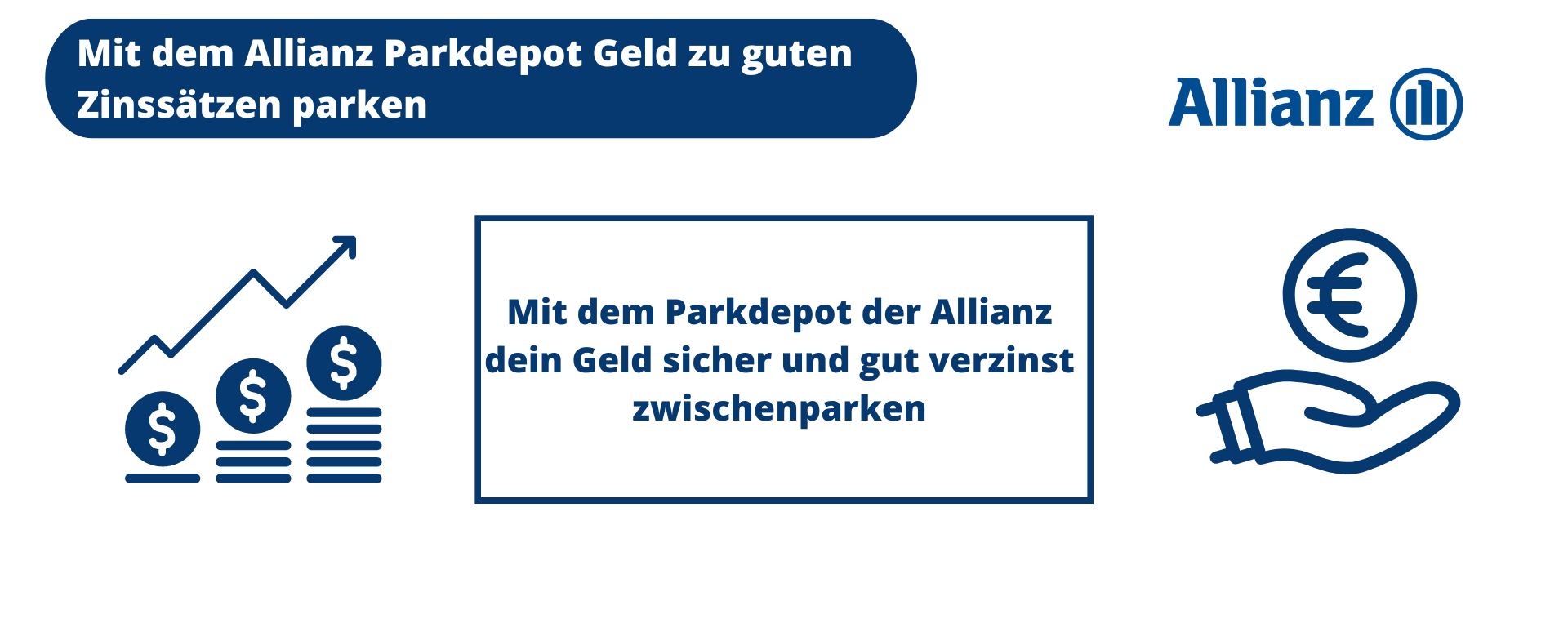 Mit dem Parkdepot der Allianz dein Geld sicher und gut verzinst zwischenparken